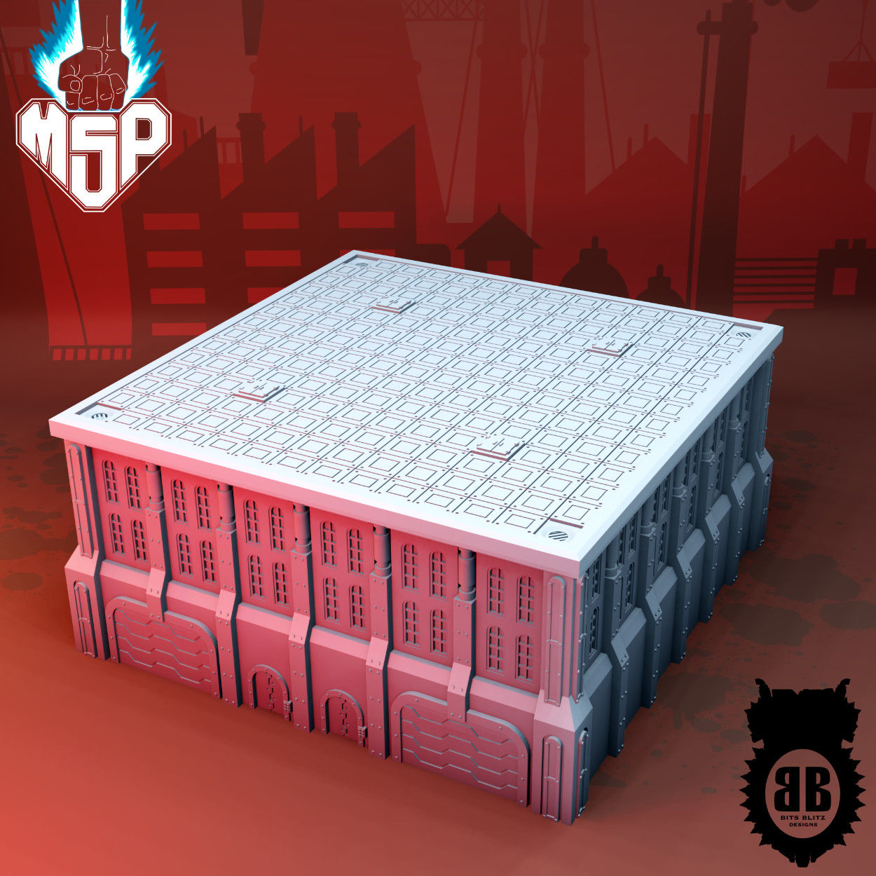 Alpha Hab Loft 1 - Bits Blitz Designs Industrial Terrain