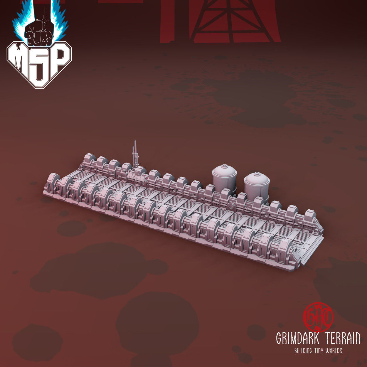 Argos Fortification V17 - GrimDark Terrain