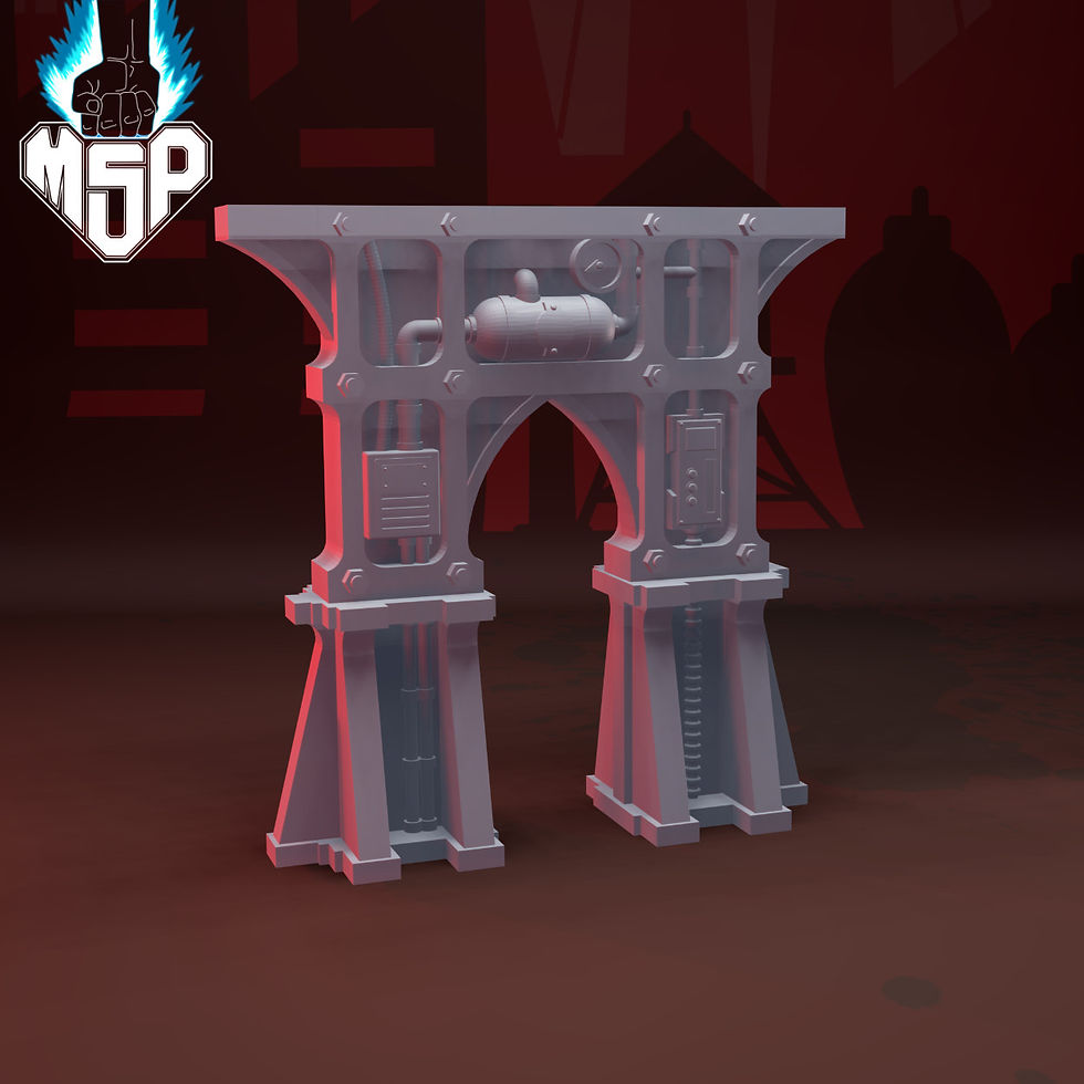 Miniaturbild: 4x Small Pillar 1 - Industrial Terrain