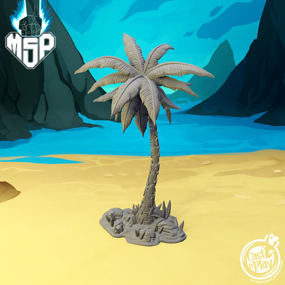 Thumbnail: Beach Tall Palm Tree B - Terrain Essentials Vol1 Nature