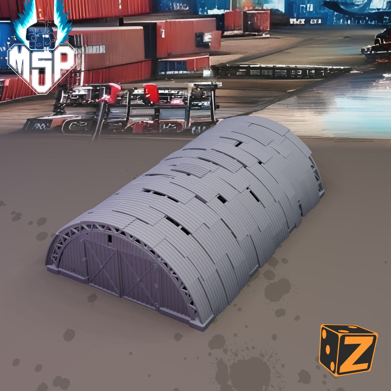 Warehouse Closed - Container Harbour Terrain