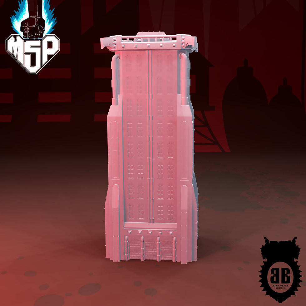 Miniaturbild: Alpha Hab Tower 2 - Bits Blitz Designs Industrial Terrain