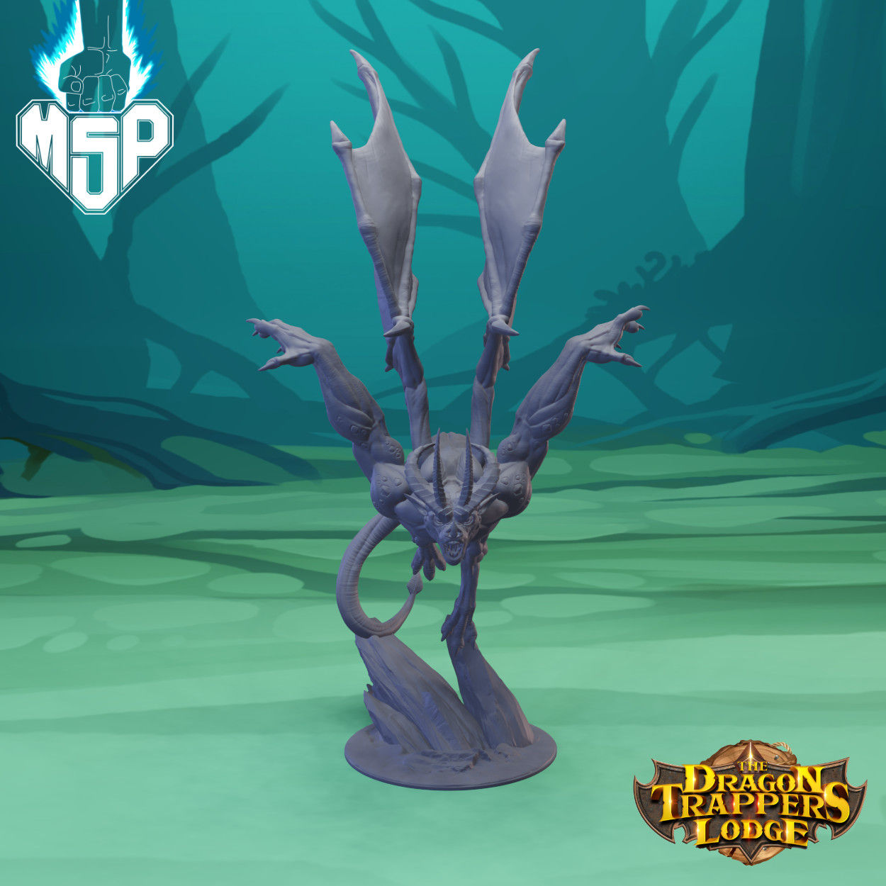 Gargoyle 3 - Arcane Dragon And Trapper Pack