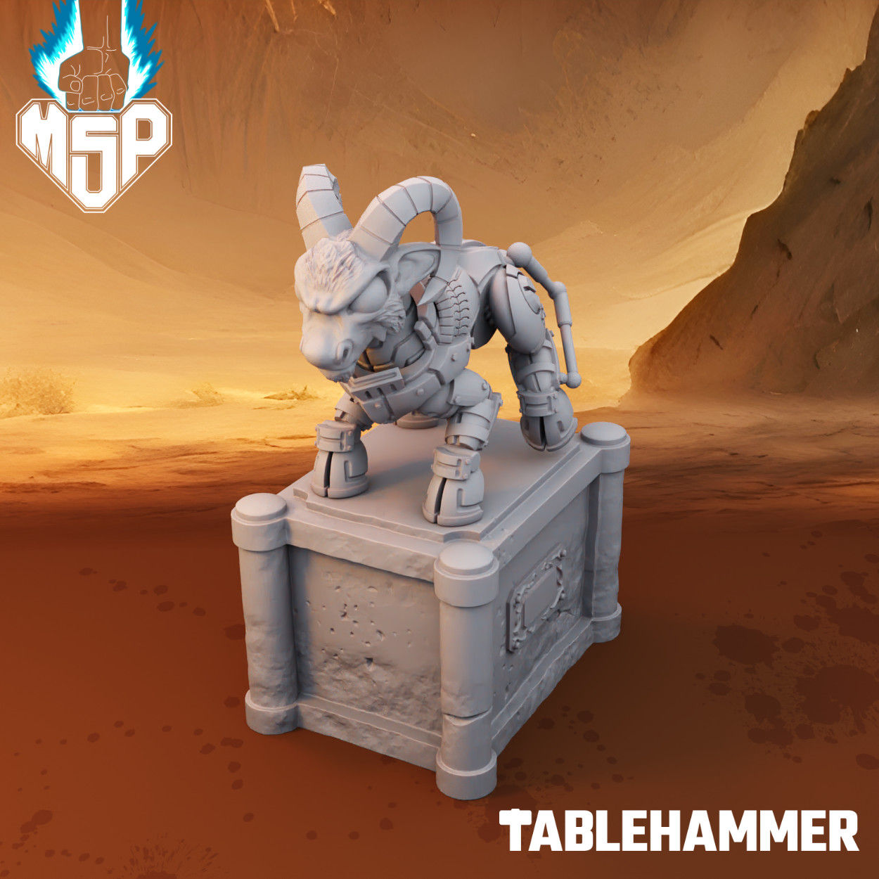 Goat Statue 6 - Accell Union