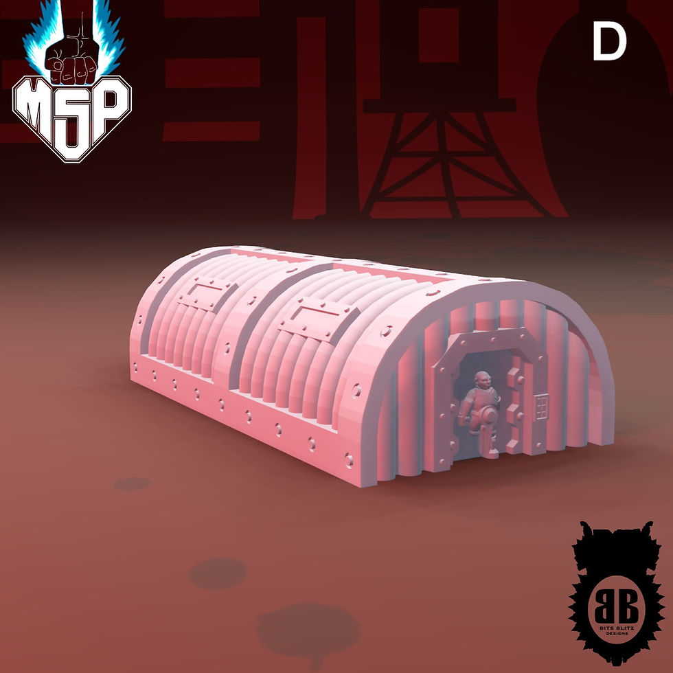 Miniaturbild: Barracks - Bits Blitz Designs Industrial Terrain