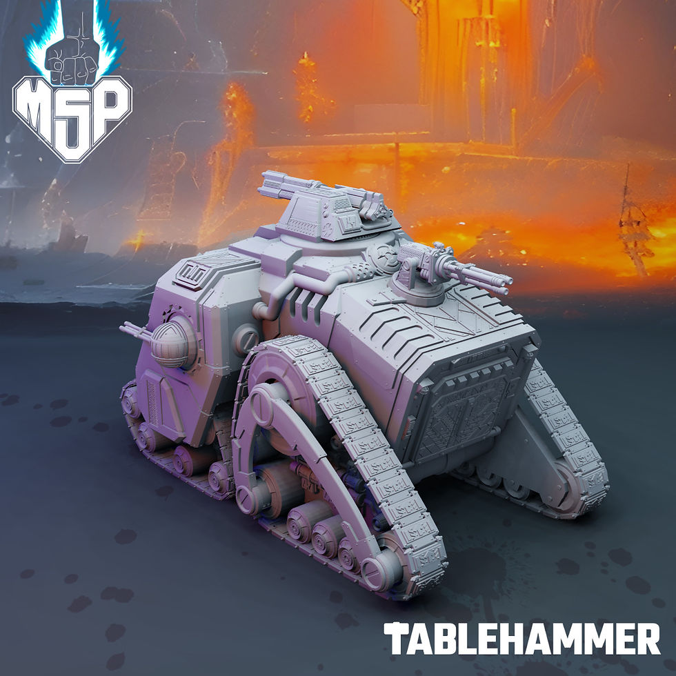 Miniaturbild: Buffalo Fortified Combat Tank - Federation of Tyr