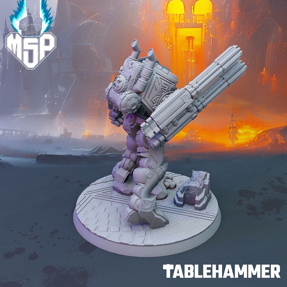 Thumbnail: Clockwork Ancient Golem V1 Gun - Federation of Tyr