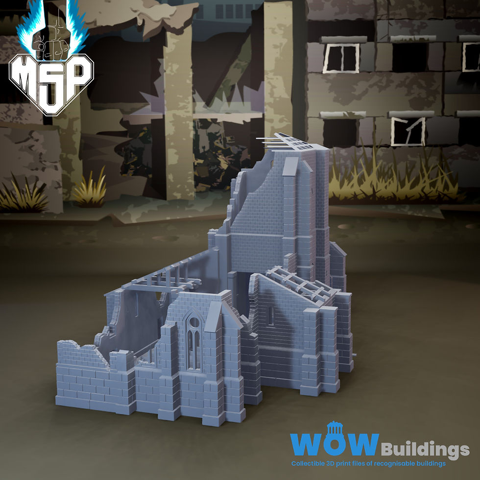 Miniaturbild: Spanish Church Ruin - Terrain