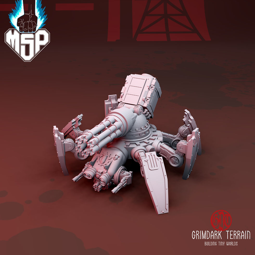 Mechanicum Aranea Rhyzax - GrimDark Terrain