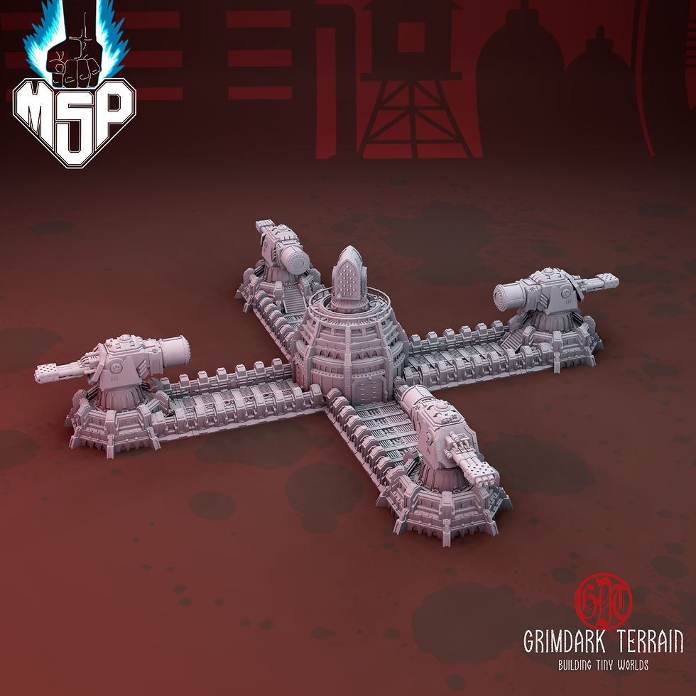 Argos Fortification V10 - GrimDark Terrain