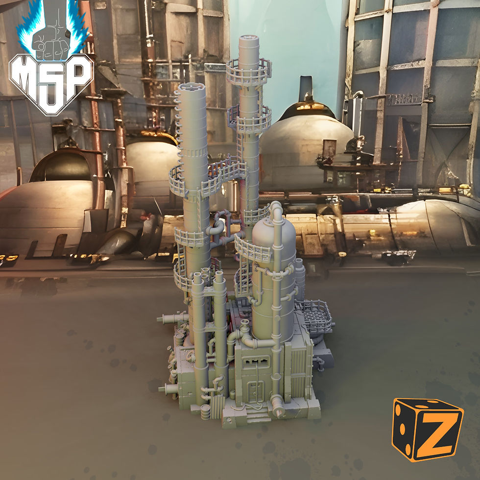 Miniaturbild: Refinery V1 - Industrial Ground Terrain