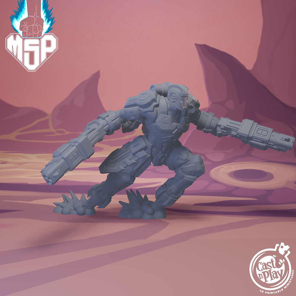 Miniaturbild: Exo Militia Armored Supporter Shotgun B - Nebula Campaign