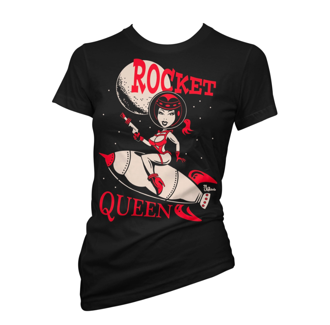 T shirt noir Rocket 