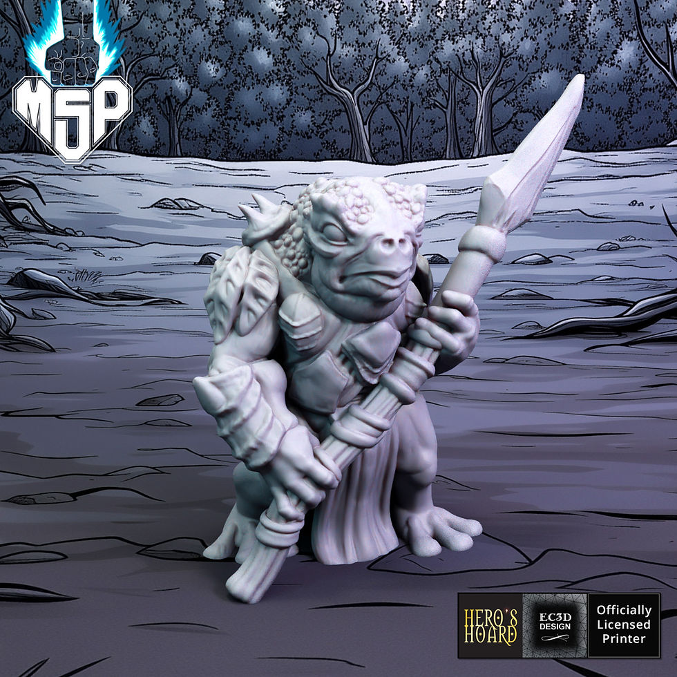 Bullywug Soldier - Beasts And Baddies