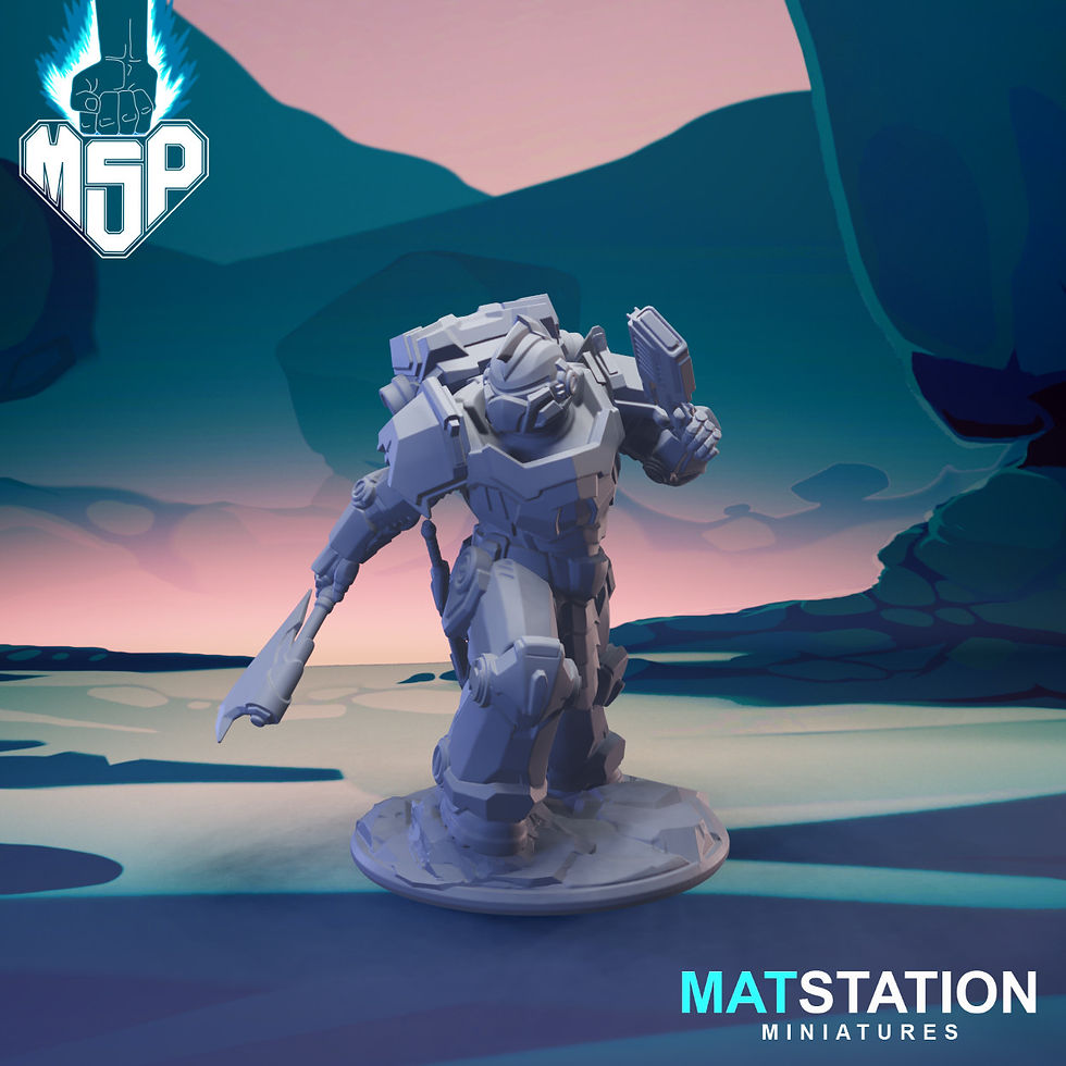 Soldier Melee 2 Axe - Storm Guard Oppression Squad