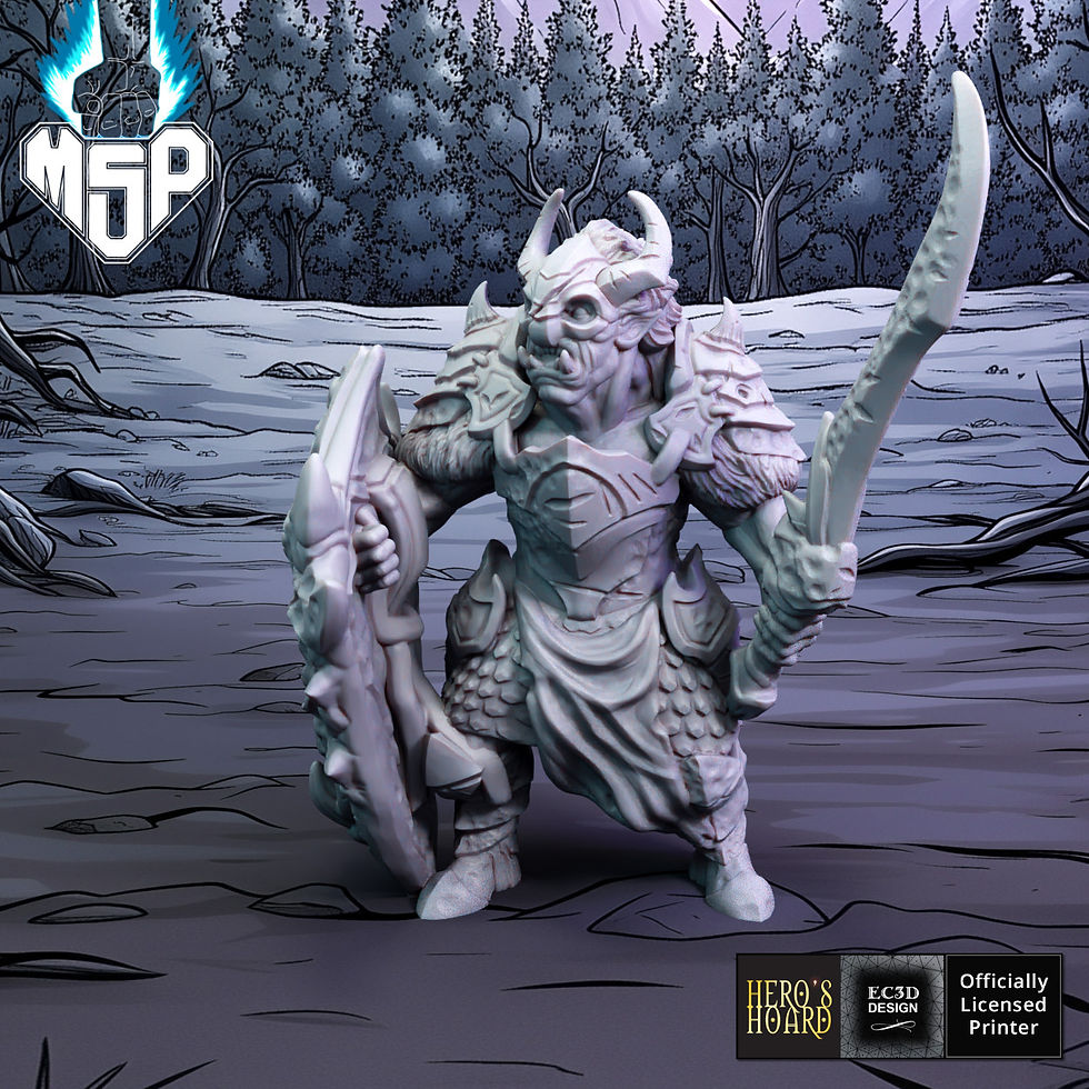 Miniaturbild: Orc Chieftain - Beasts And Baddies
