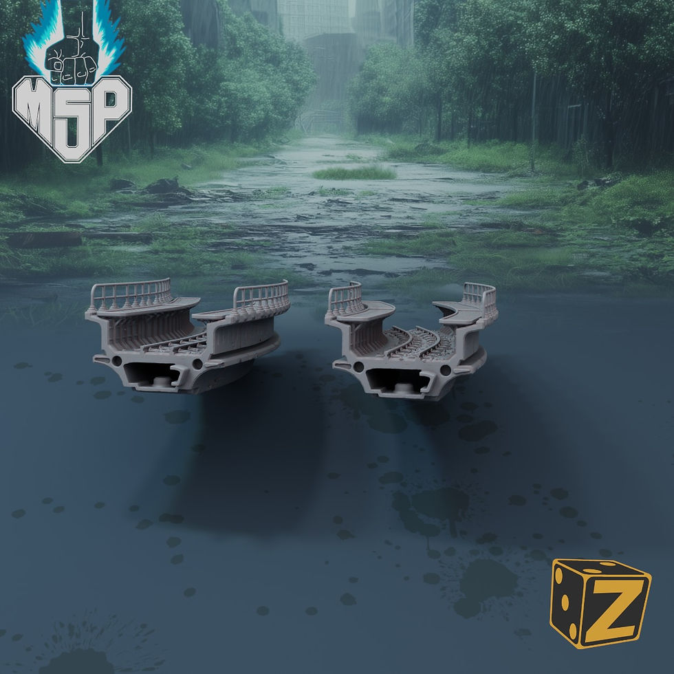 Miniaturbild: Bridges Curved - Ruined City