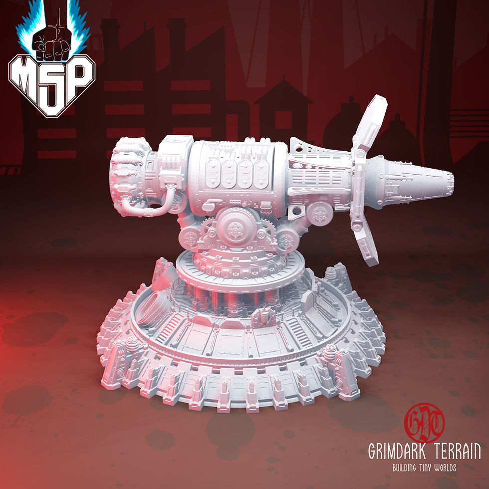 Thumbnail: Argos Sonotropic Disruptor Emplacement - GrimDark Terrain