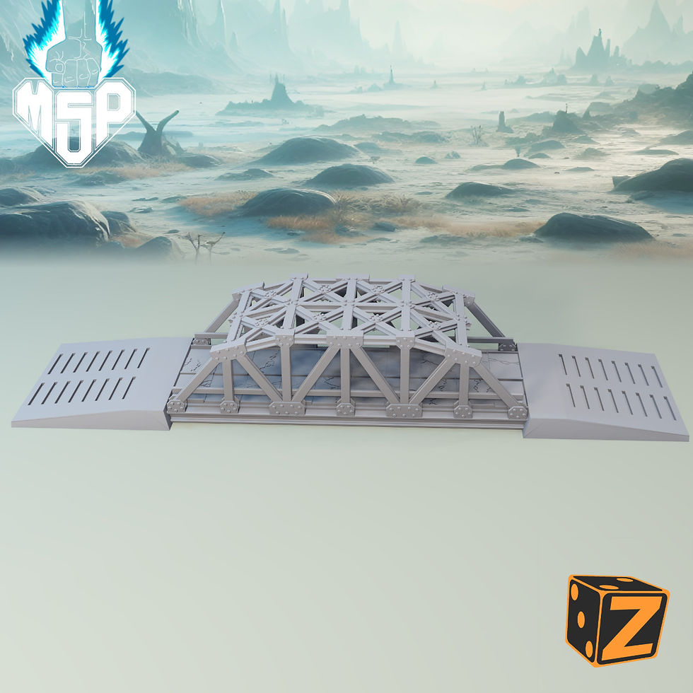 Miniaturbild: Truss Bridge Wide - Battlefields Of The Future