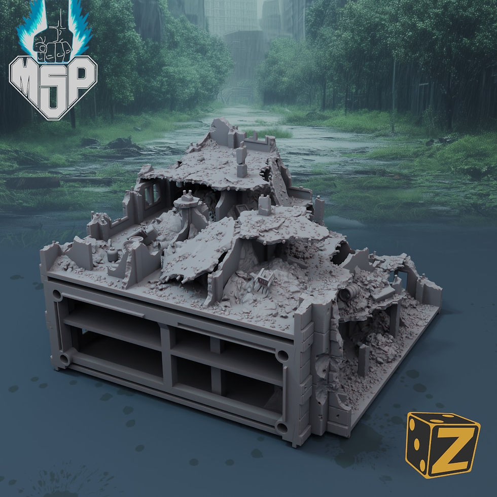 Miniaturbild: Ruin Corner Broken 1 - Ruined City