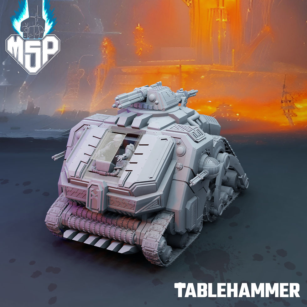 Buffalo Fortified Combat Tank - Federation of Tyr