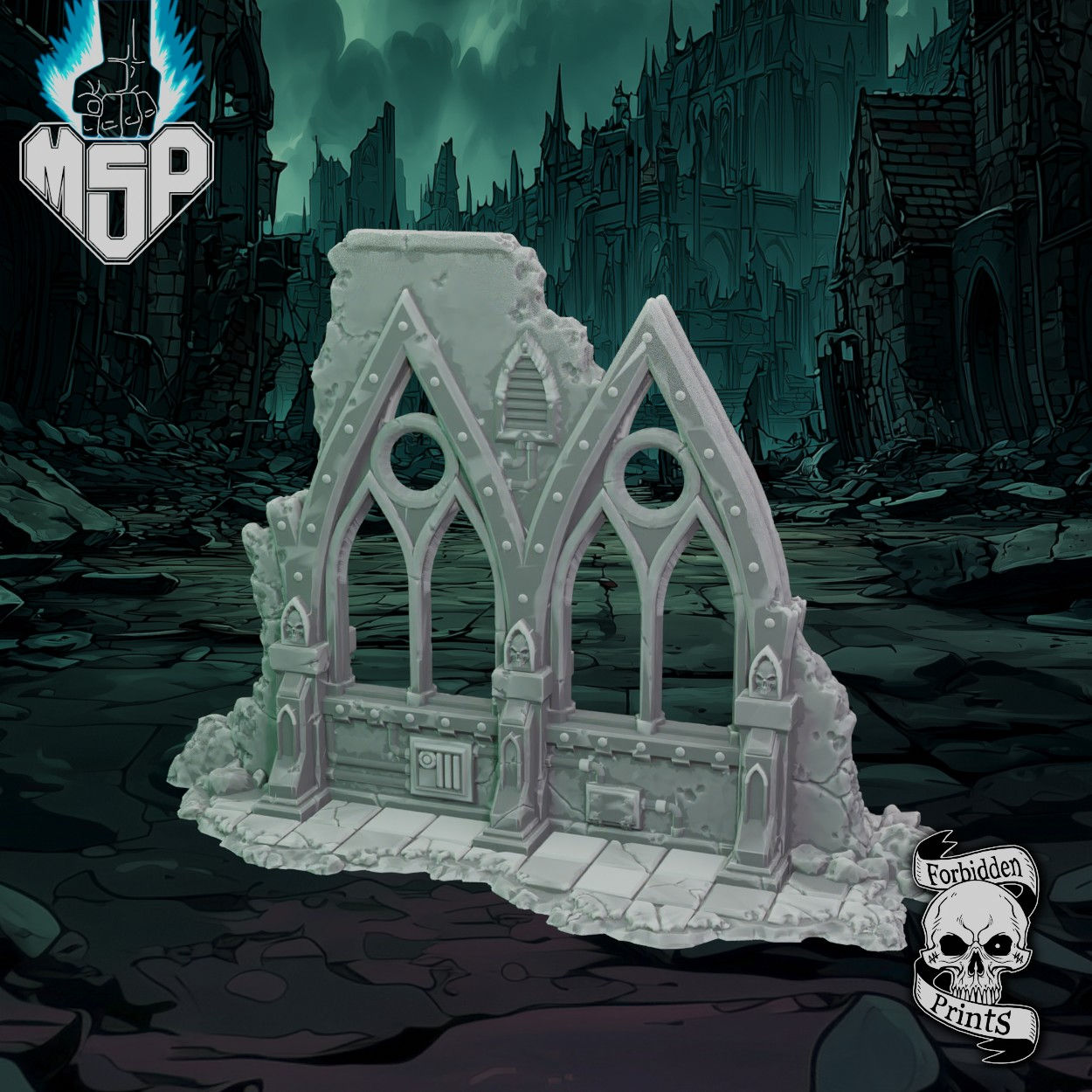 Archway A2 Windows Floor - Ruins Of The Empire