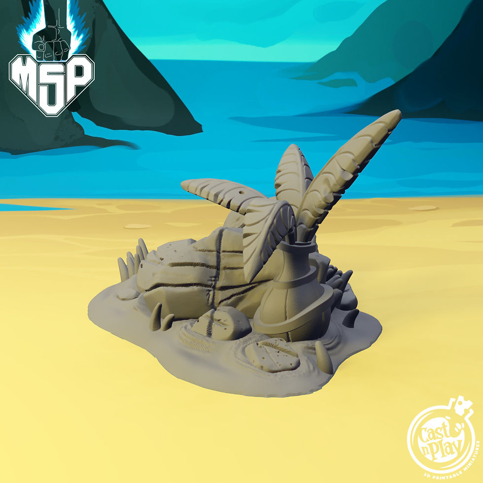 Thumbnail: Beach Tiny Palm Tree - Terrain Essentials Vol1 Nature