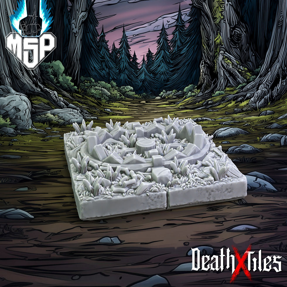 Miniaturbild: Forest Bear Trap Tile 072 - DeathXTiles