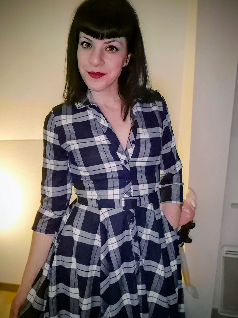 Miniature : Robe carreaux Lacey