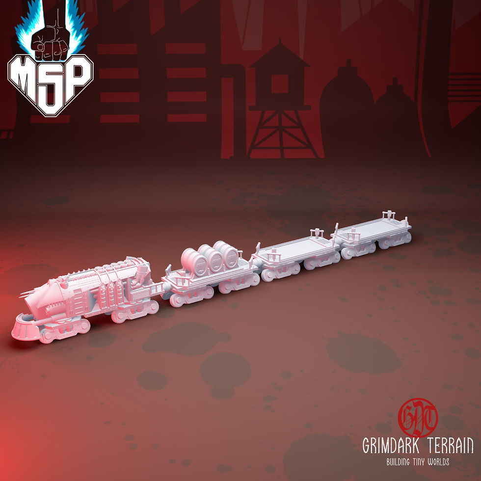 Miniaturbild: Heresy Train Starter Pack - GrimDark Terrain
