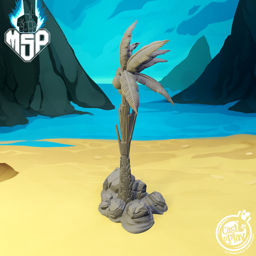 Thumbnail: Beach Tall Palm Tree A - Terrain Essentials Vol1 Nature