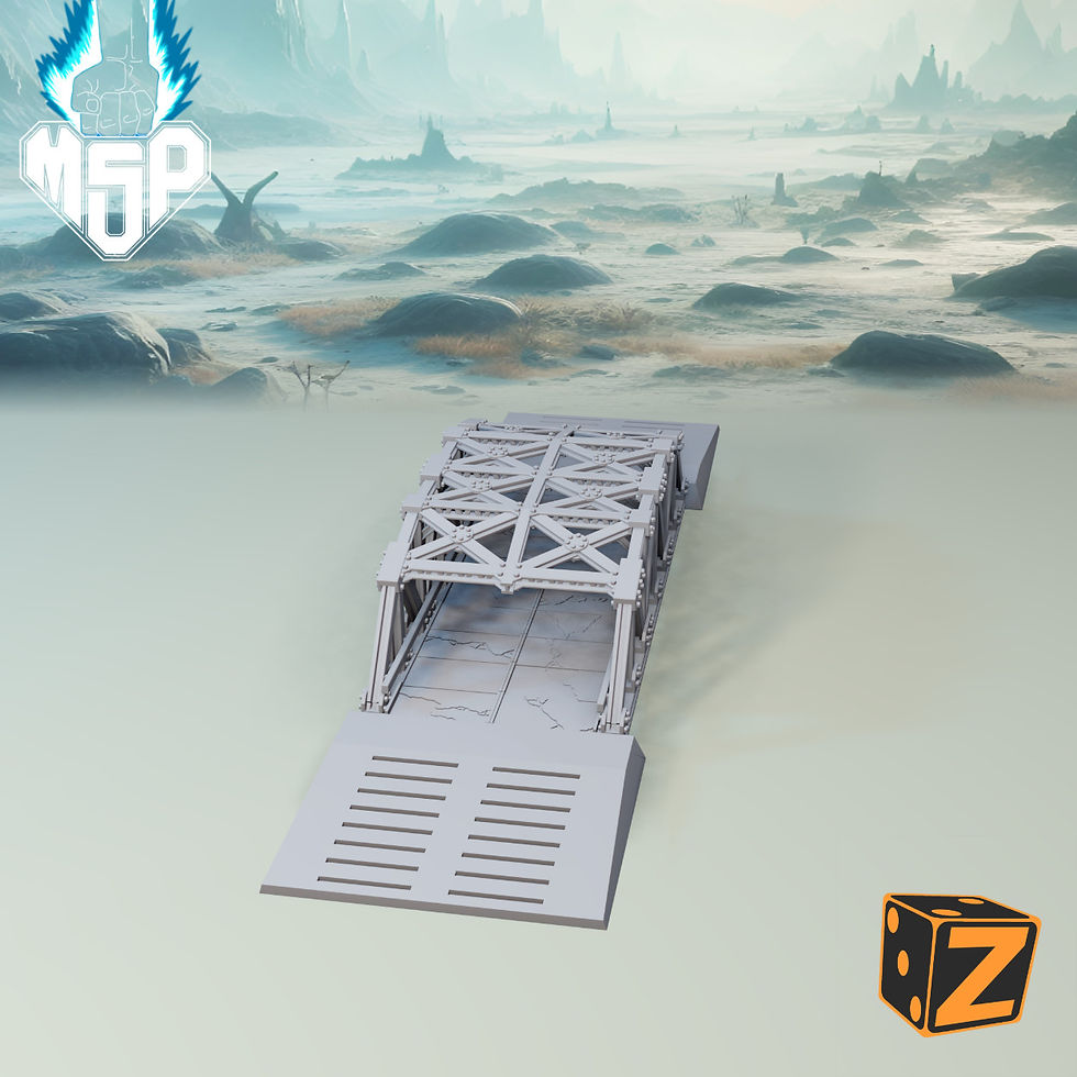 Miniaturbild: Truss Bridge Wide - Battlefields Of The Future