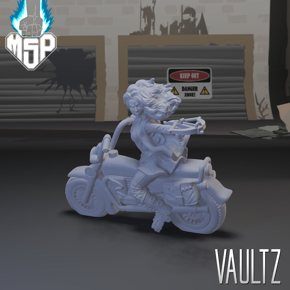 Miniaturbild: Meri With Motorcycle - Survivor