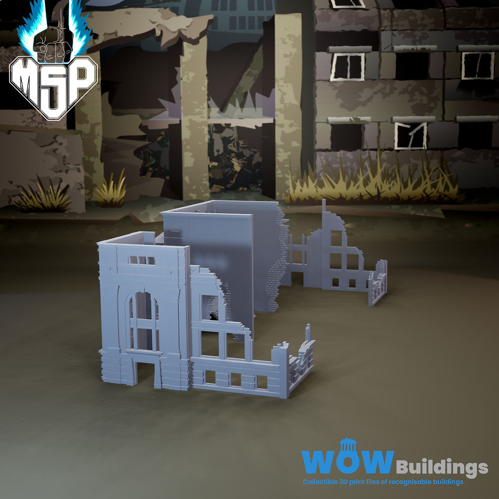 Miniaturbild: Government Building Ruin - Terrain