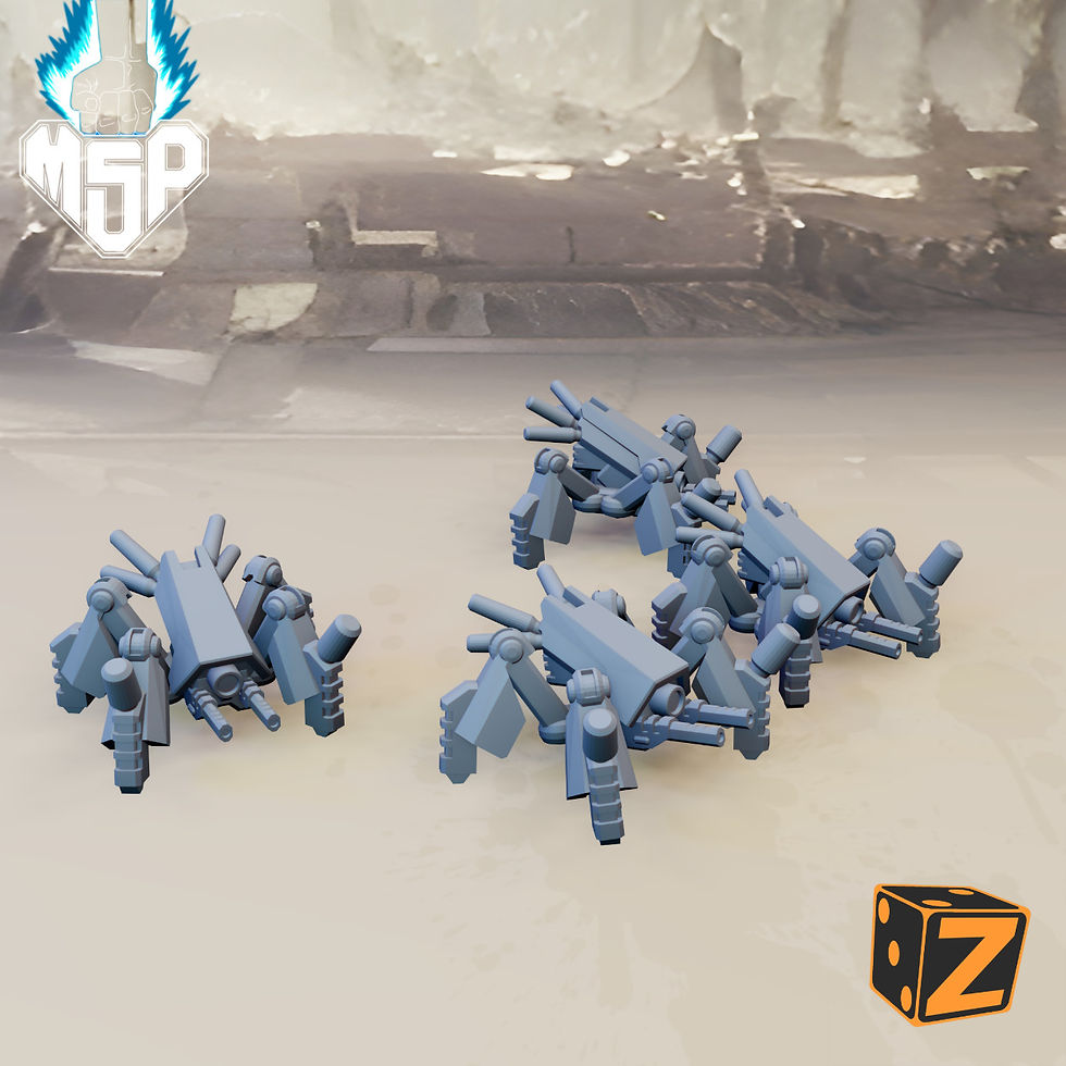 Miniaturbild: Spider Droids - The Tech Army