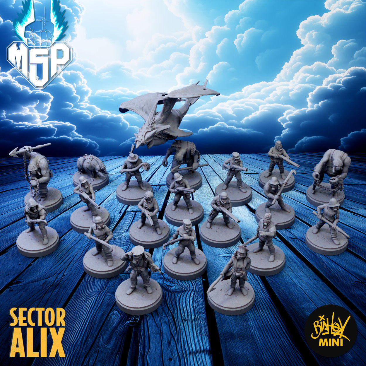 Fishermen Clan Crew (20 Models) - Sector AL-IX
