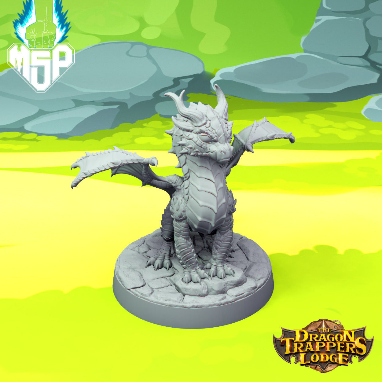 Baby Dragon C - Dragons Of The Lodge