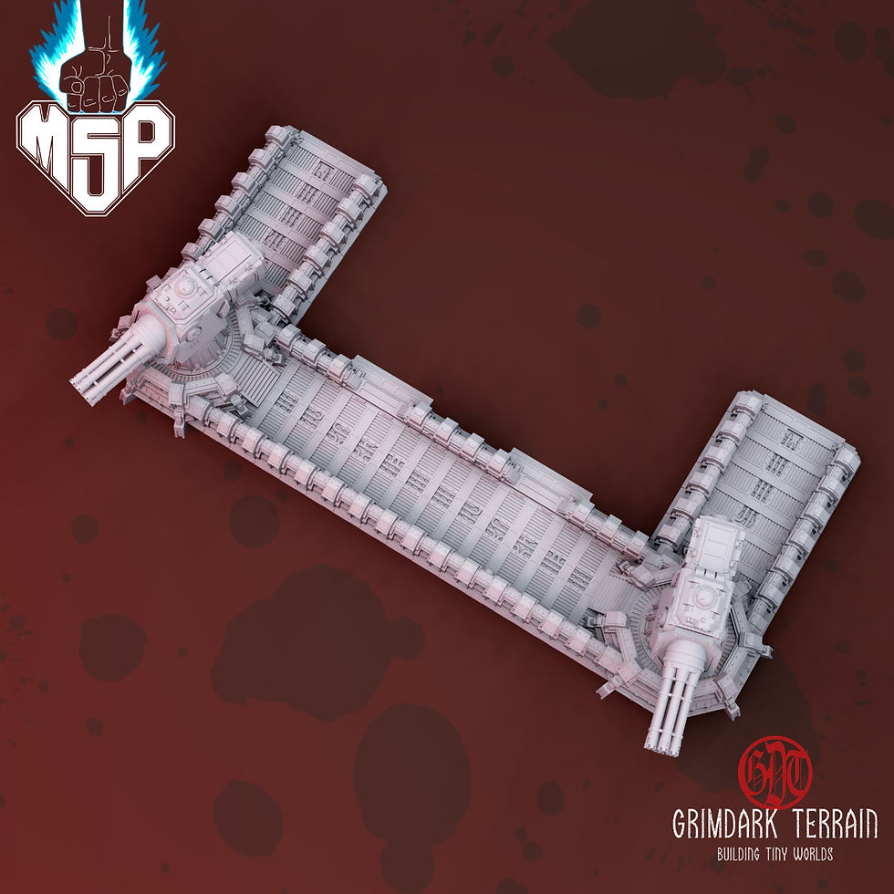 Miniaturbild: Argos Fortification V16 - GrimDark Terrain