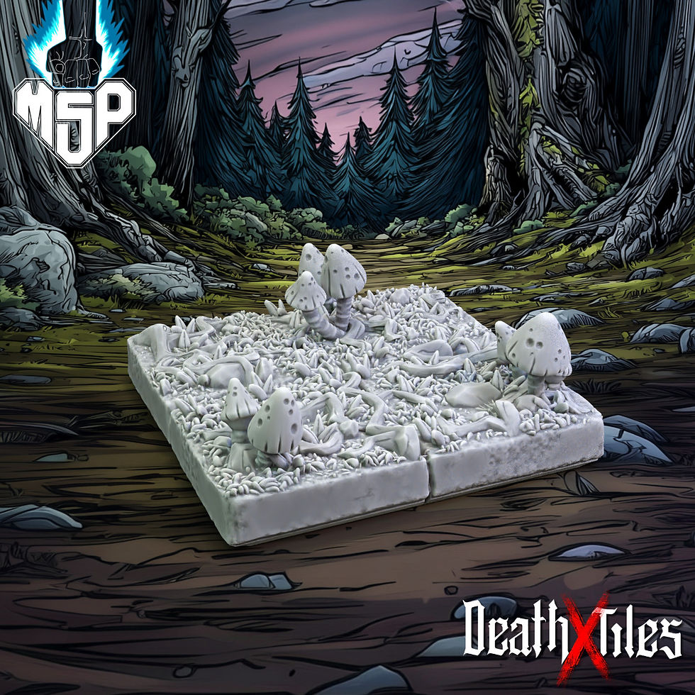 Miniaturbild: Forest Mushroom Floor Tile 066 - DeathXTiles