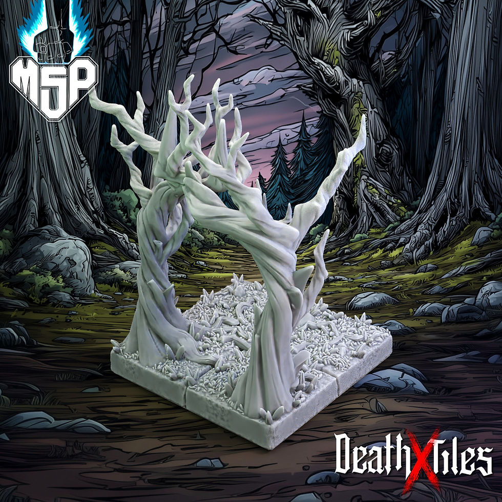 Forest Tree Archway Tile 026 - DeathXTiles
