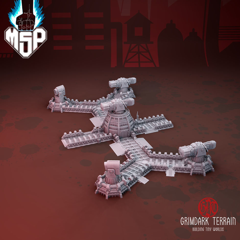 Thumbnail: Argos Fortification V4 - GrimDark Terrain