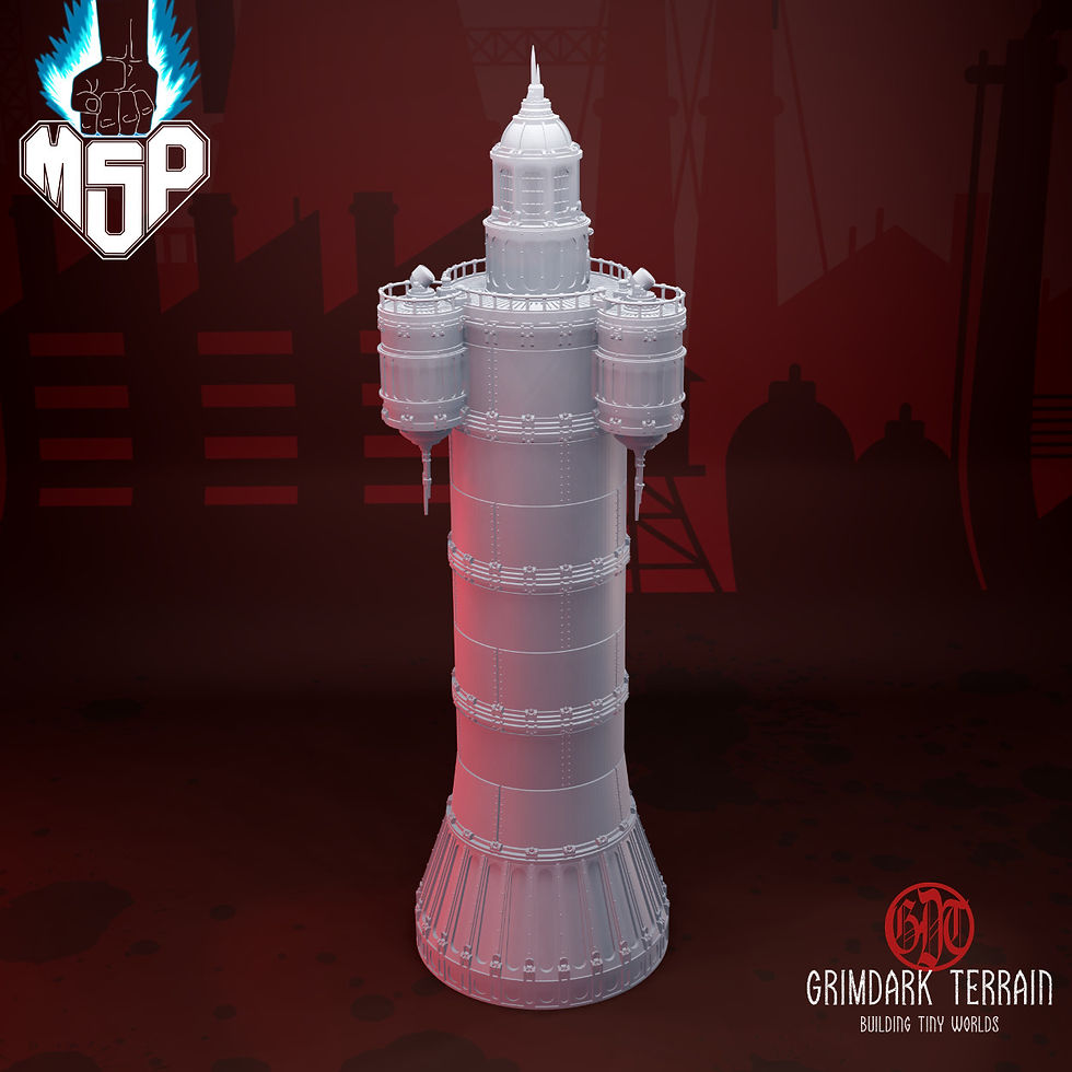 Thumbnail: Pyraeus Lighthouse High - GrimDark Terrain