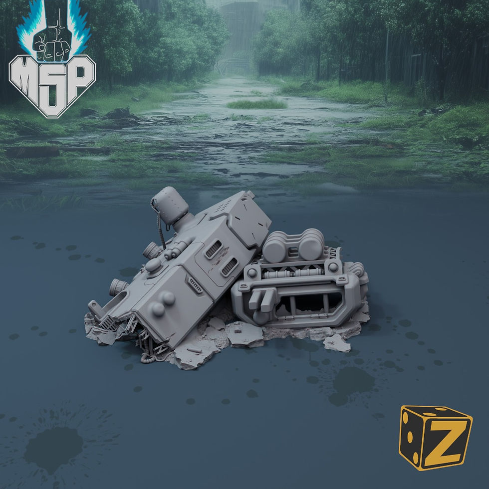 Thumbnail: Spaceship Debris 2 - Ruined City