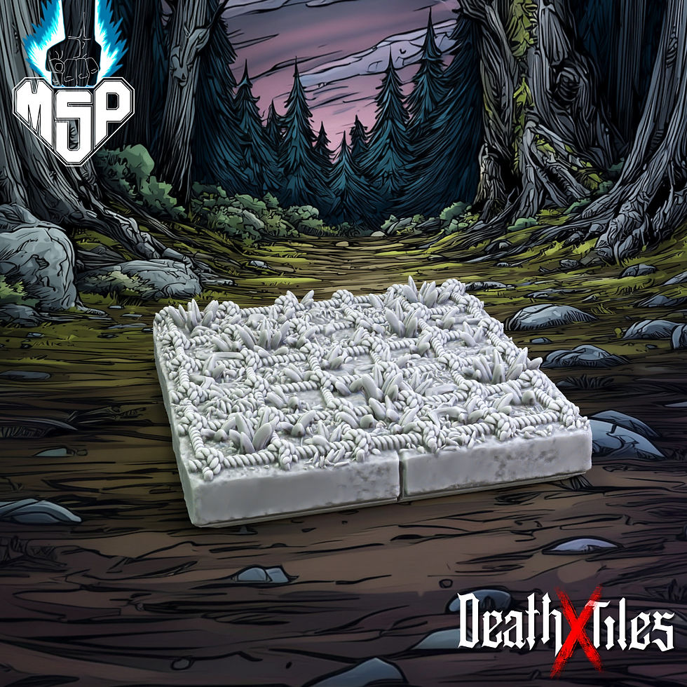 Miniaturbild: Forest Net Trap Tile 073 - DeathXTiles