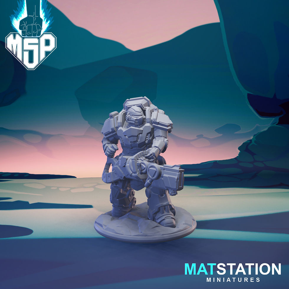 Assault Ranged 2 Energy Gun - Storm Guard Suppression Squad