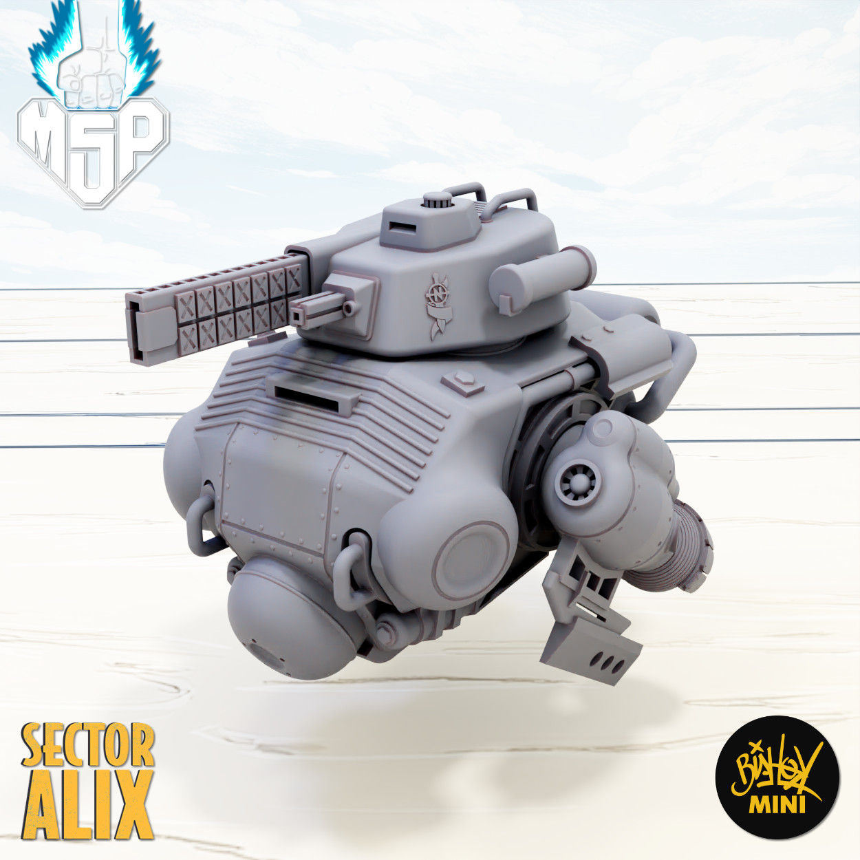 Compagnie Du Nord Tank B1 Lancelot - Sector AL-IX