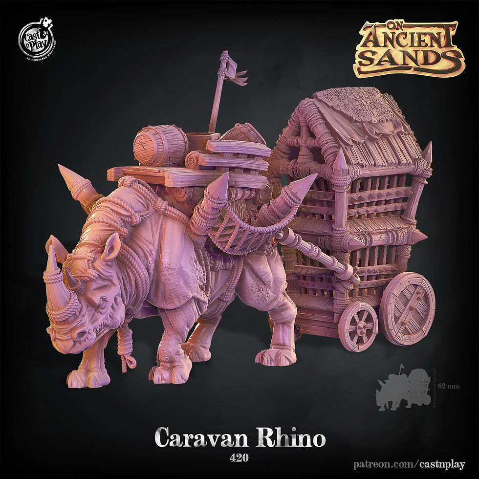 Thumbnail: Caravan Rhino - On Ancient Sands