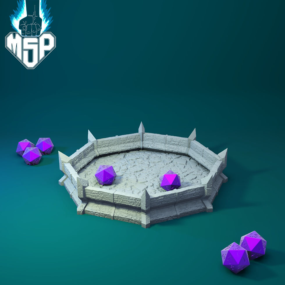 Malignant Tower - Destinys Quest Dice Tray