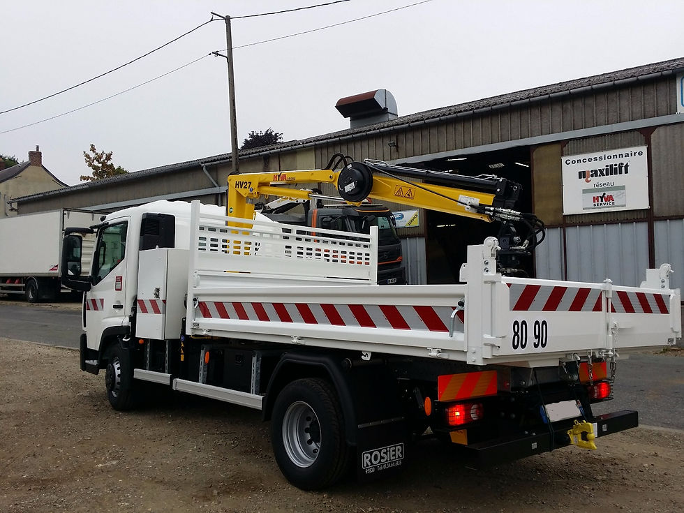 Camion benne