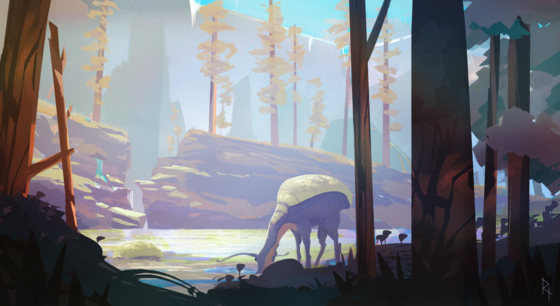 Alien forest